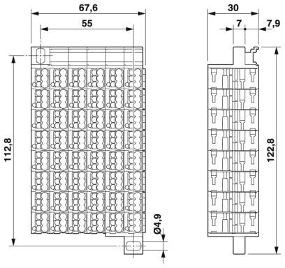 Phoenix contact 3270320 PTMC 1,5/48-3 /BU Сотовые клеммы