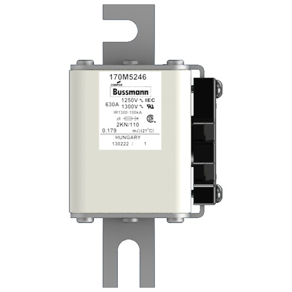 170M5246 Быстрый предохранитель 630A 1250V 2KN/110 AR CU