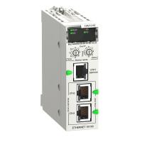 Schneider Electric BMXDAI1602RU Модуль цифровых входов 16 ВХОДОВ, ~24В / =24В, SOURCE