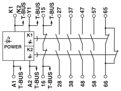Phoenix contact 2981745 PSR-SPP- 24DC/URD3/4X1/2X2/3 Модуль расширения