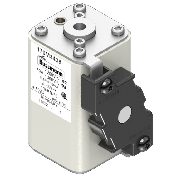 170M3438 Быстрый предохранитель 50A 1250V 1*BKN/80 AR CU