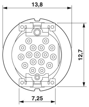 Phoenix contact 1418641 SACC-CI-M12FS-17P SMD SH-SP Комплект образцов