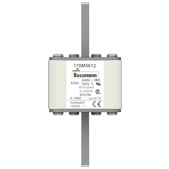 170M5612 Быстрый предохранитель 630A 690V 2FU/90 AR UC