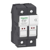 Schneider Electric DF102V РАЗЪЕДИНИТЕЛЬ-ПРЕДОХРАНИТЕЛЬ 32A.С УКАЗАТЕЛЕМ СРАБАТЫВАНИЯ 2Р.10Х38