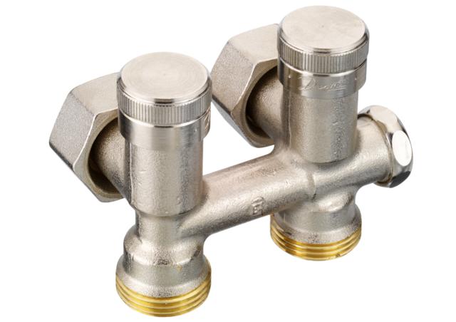 003L0282 Запорно-присоединительный клапан Danfoss RLV-K 1/2''x3/4'' угловой