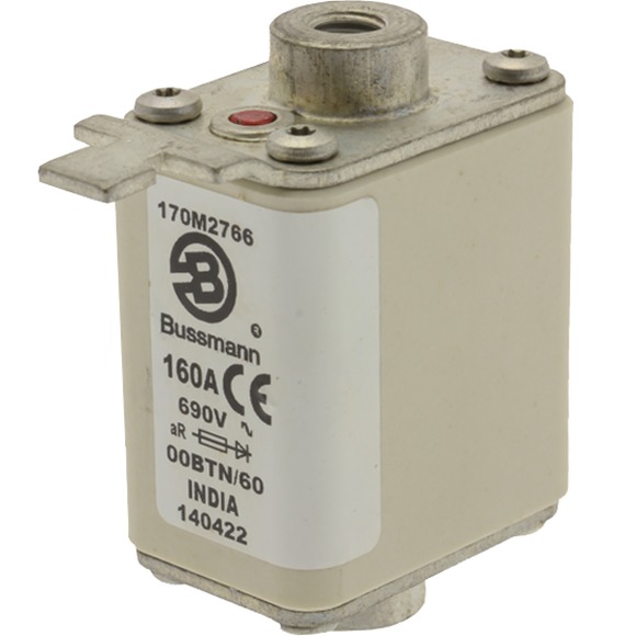 170M2766 Быстрый предохранитель 160A 690V 00BTN/60 AR