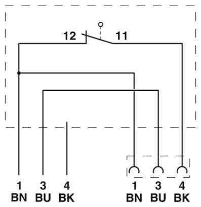Phoenix contact 2702336 PLD E 400-DS-3,0/FS/0,6 Переключатель положения дверцы