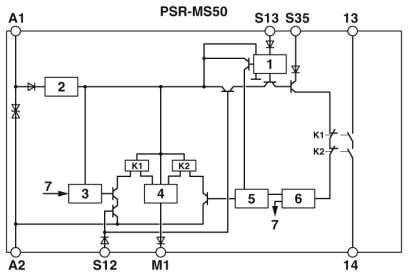 Phoenix contact 2904956 PSR-MS50-1NO-1DO-24DC-SC Реле безопасности