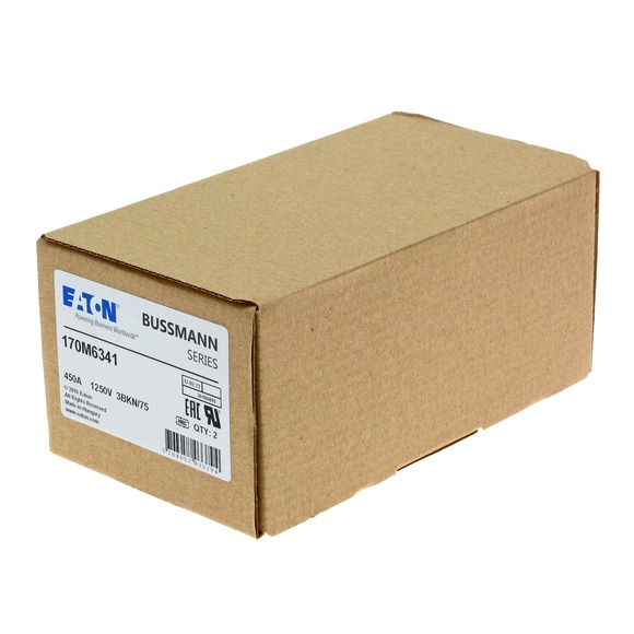 170M6341 Быстрый предохранитель 450A 1250V 3BKN/75 AR CU