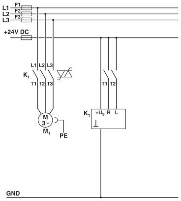 Phoenix contact 2905513 ELR H5-I-SC-24DC/500AC-2-L Гибридный пускатель