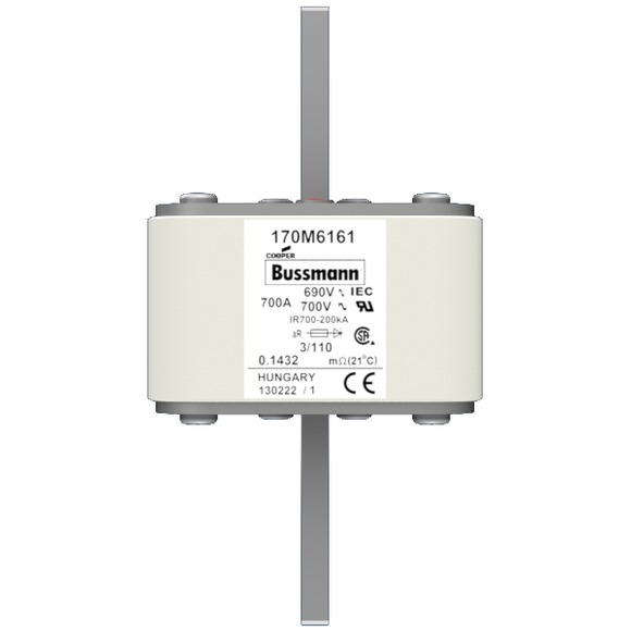 170M6161 Быстрый предохранитель 700A 690V 3/110 AR UC