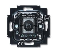 Механизм светорегулятора Busch-Dimmer для ламп накаливания и НВ галогенных ламп с электронным или индуктивным трансформатором, поворотный, 60-420 Вт/ВА, для скрытой установки