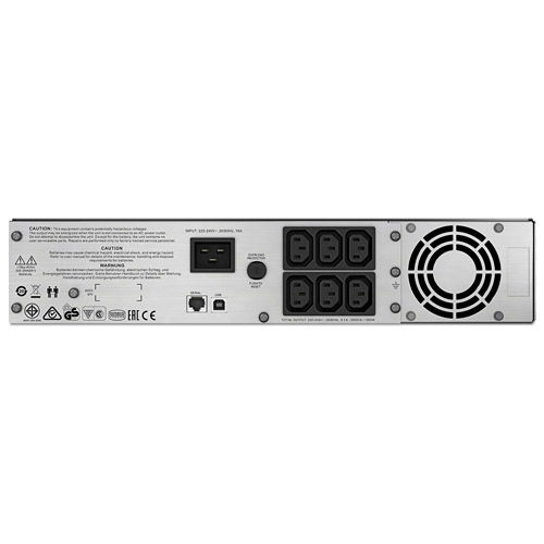 ИБП APC Smart-UPS C 2000VA 2U Rack mountable 230V SMC2000I-2U