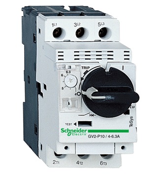 GV2P14 Автоматический выключатель с комбнированным расцепителем 6-10 А,