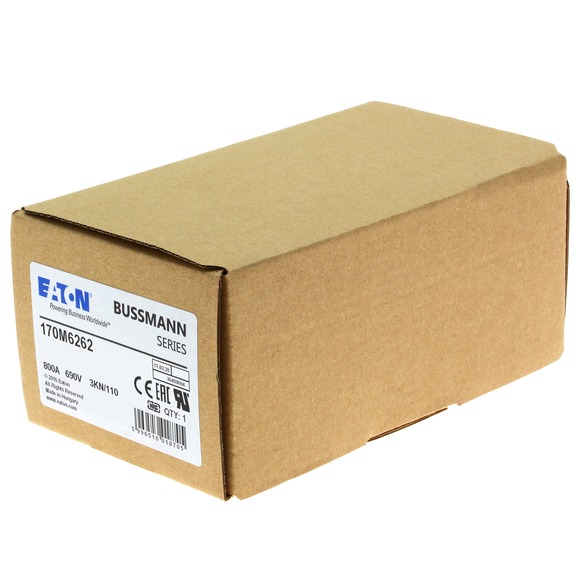 170M6262 Быстрый предохранитель 800A 690V 3KN/110 AR UC