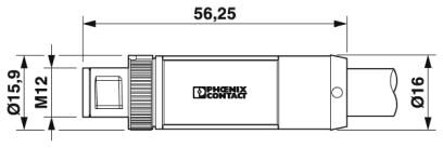 Phoenix contact 1425028 SAC-4P-M12MSL/10,0-105 Силовой кабель
