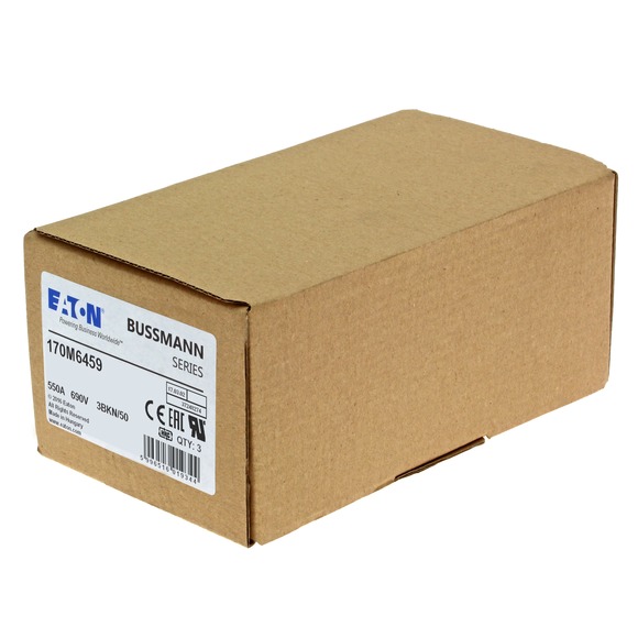 170M6459 Быстрый предохранитель 550A 690V 3BKN/50 AR UC