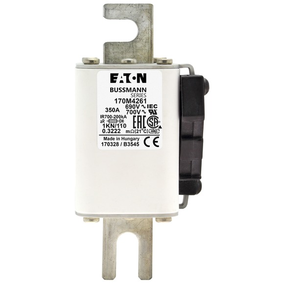 170M4261 Быстрый предохранитель 350A 690V 1KN/110 AR UC