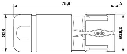 Phoenix contact 1621520 SH-8ESC58A8LB4S Кабельный соединитель