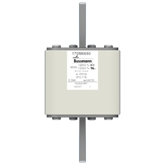 170M6690 Быстрый предохранитель 400A 1250V 3FU/115 AR CU