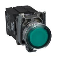 Schneider Electric XB4BW3345 КНОПКА 22ММ 230В С ВОЗВ. С ПОДСВ. XB4BW3345