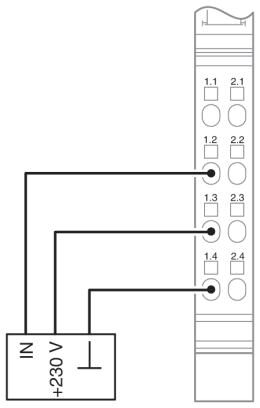 Phoenix contact 2861548 IB IL 230 DI 1-PAC Клеммы Inline