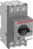 ABB 1SAM340000R1014 Автоматич.выключ. для защиты трансф. MS132-25T 50кА с регулир. тепловой защитой 20A-25А Класс тепл. расцепит. 10