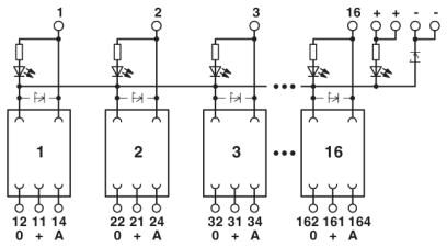 Phoenix contact 2972990 UMK-16 RM 24DC/MKDS Модуль с несколькими реле