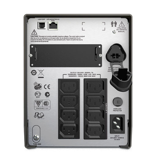 ИБП APC Smart-UPS 1000VA lcd 230V SMT1000I