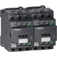 Schneider Electric LC2D09EHE КОНТАКТОР РЕВЕРС. D 3P AC3 440В 9A, КАТУШКА УПР. 48-130В AC/DC, ЗАЖИМ ПОД ВИНТ
