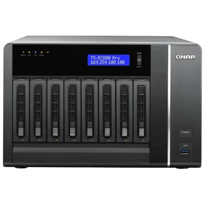 Сетевое хранилище Qnap TS-EC880 Pro
