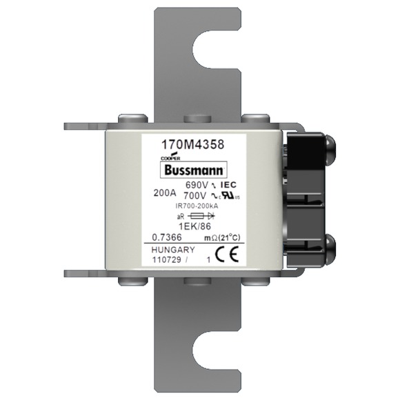 170M4358 Быстрый предохранитель 200A 690V 1EK/86 AR UC