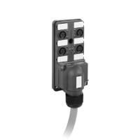 Schneider Electric ABE9C1240L05 МОДУЛЬ ПАССИВ 4КАНАЛА M12/КАБЕЛЬ 5М