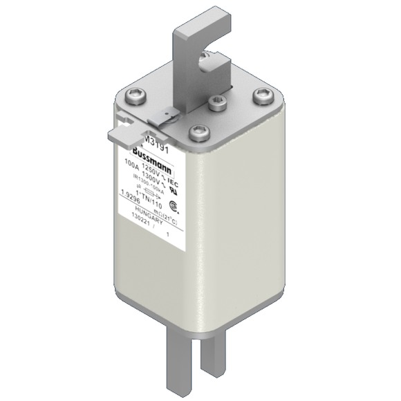 170M3191 Быстрый предохранитель 100A 1250V 1*TN/110 AR CU