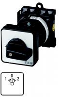 55466 Переключатель, контакты: 6, 20 A, Передняя панель: 2>0<1, 45 °, без фиксации, Промежуточный монтаж (T0-3-8216/Z)