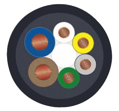 Phoenix contact 1693681 SAC-8P- 5,0-PUR/M16FR Магистральный кабель