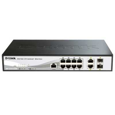 Коммутатор D-Link DGS-1210-10-ME-B1A