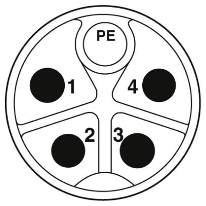 Phoenix contact 1414847 SAC-5P-M12MRK/10,0-PUR PE SH Силовой кабель