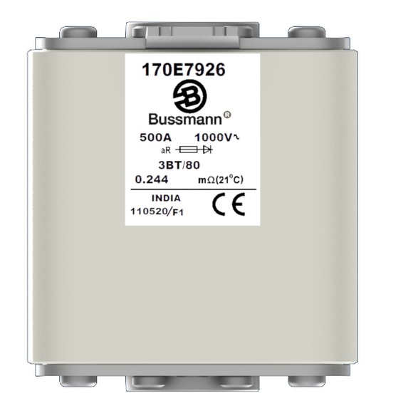 170E7926 Быстрый предохранитель 500A 1000V 3BTN/80 AR