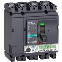 Schneider Electric 4П АВТОМ.ВЫКЛ. MIC6.2E 250A NSX250HB1 (75кА при 690B) (арт.LV433559)