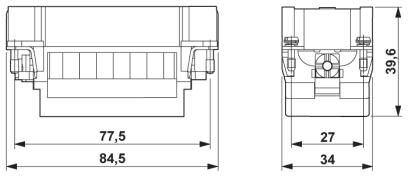 Phoenix contact 1636334 HC-K12/ 2-ESTC Модуль для контактов