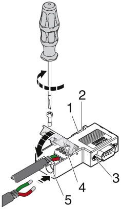 Phoenix contact 2313698 SUBCON-PLUS-PROFIB/90/SC Шинный штекер D-SUB