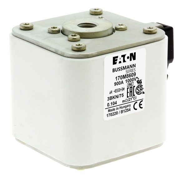 170M8609 Быстрый предохранитель 900A 1000V 3BKN/75 AR UR