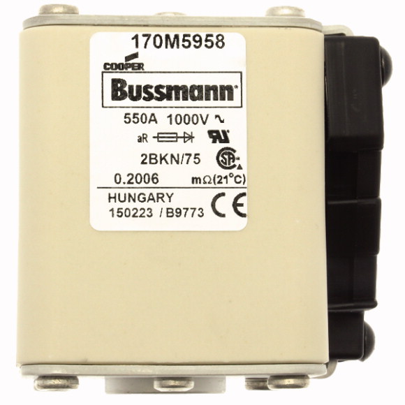 170M5959 Быстрый предохранитель 630A 1000V 2BKN/75 AR UR