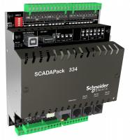 Schneider Electric TBUP334-1V20-AB10S SCADAPack 334 RTU,2 потока/GT,Ladders,24В,реле,2 A/O