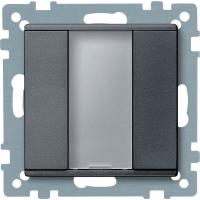 Schneider Electric MTN627514 SM,1 КН. ВЫКЛ PLUS, АНТРАЦИТ