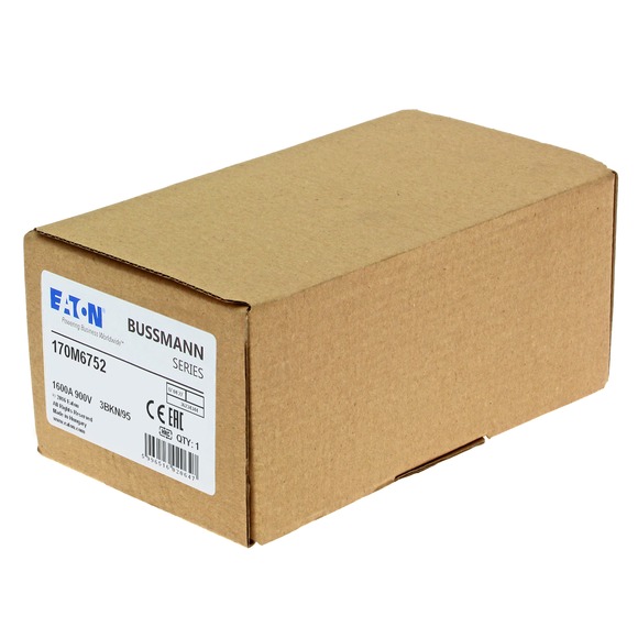 170M6752 Быстрый предохранитель 1600A 900V 3BKN/95 AR