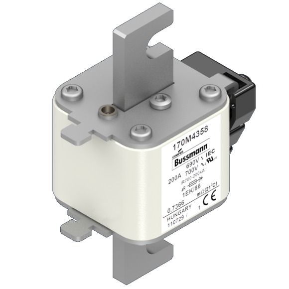 170M4358 Быстрый предохранитель 200A 690V 1EK/86 AR UC
