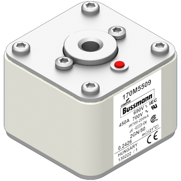 170M5509 Быстрый предохранитель 450A 690V 2GN/50 AR UC