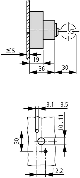 86709 Запирающий механизм для T0 (S-T0)